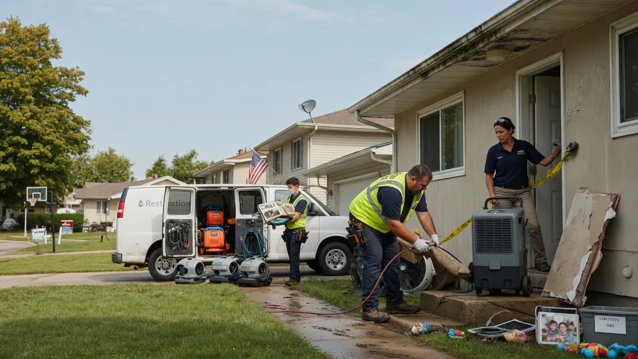 Water Damage Restoration in Moscow, KS near me